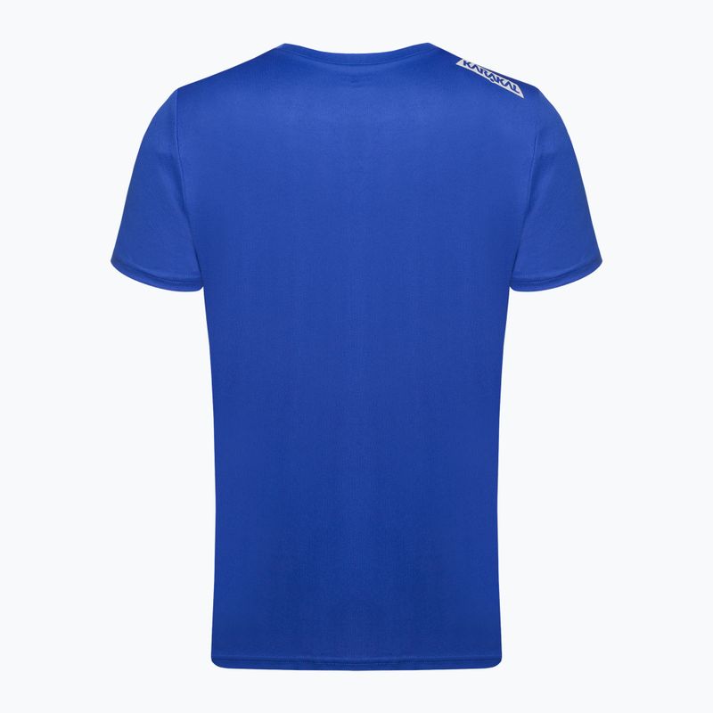 Мъжка тениска за тенис Karakal Training Tee blue KC8064 4