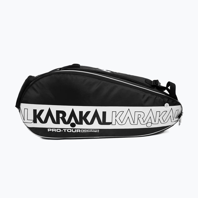 Чанта за скуош Karakal Pro Tour Comp 2.2 9R white