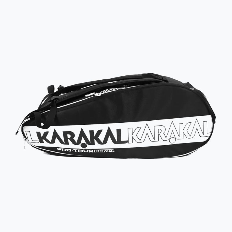 Чанта за скуош Karakal Pro Tour Comp 2.2 9R white 3