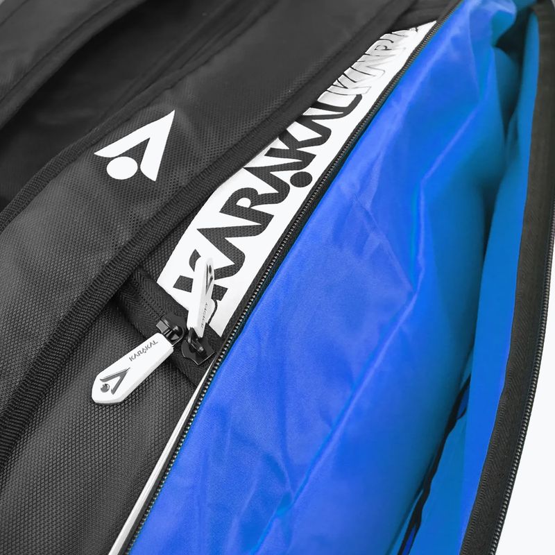 Чанта за скуош Karakal Pro Tour Comp 2.2 9R white 8