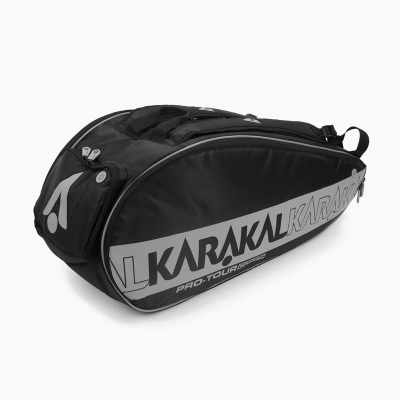 Чанта за скуош Karakal Pro Tour Comp 2.2 9R grey 2