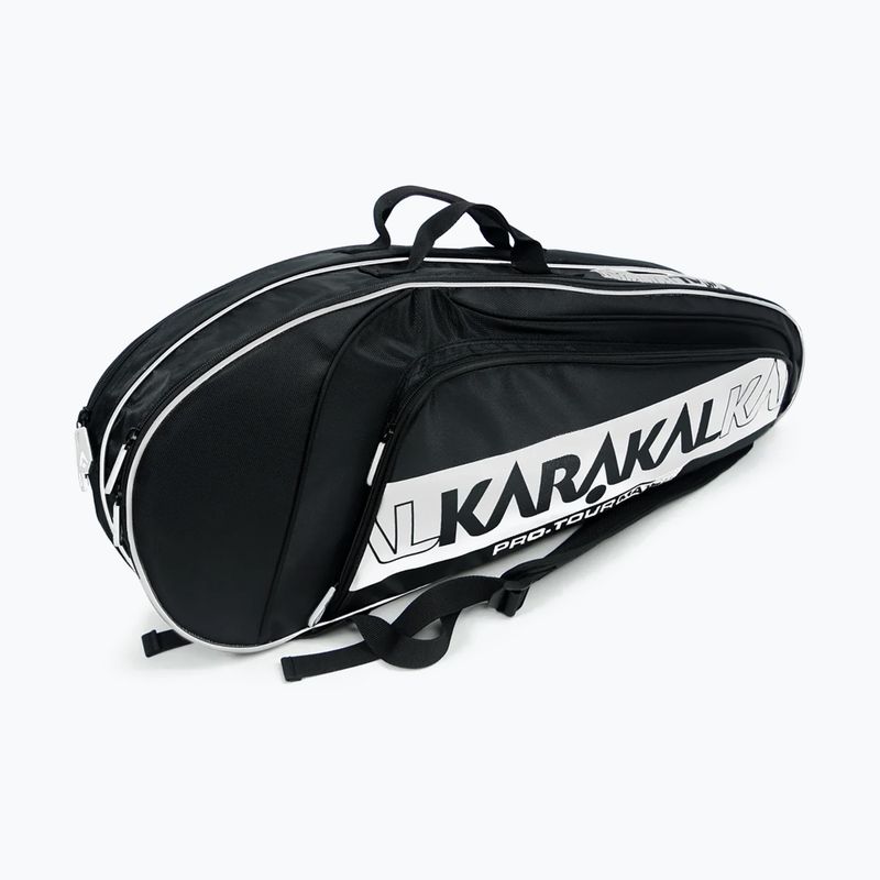 Чанта за скуош Karakal Pro Tour Match 2.2 4R white 2