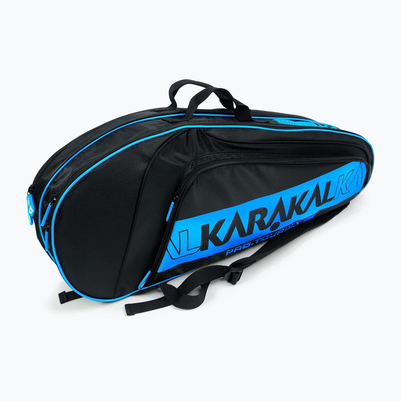 Чанта за скуош Karakal Pro Tour Match 2.2 4R blue 2