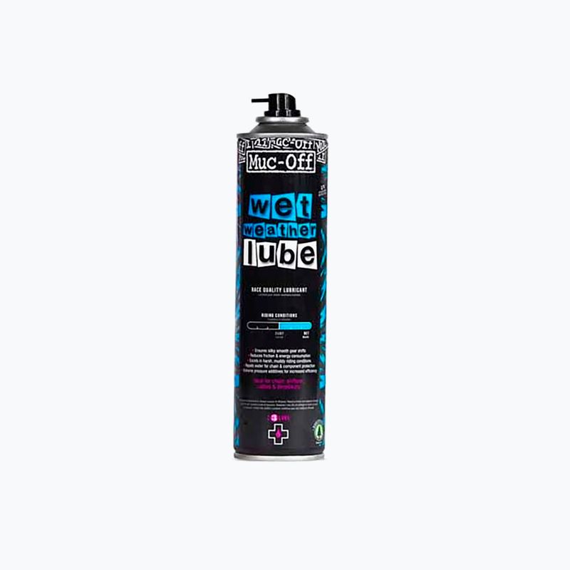 Смазка за верига Muc-Off Wet Weather Chain Lube Aerosol 400ml 2