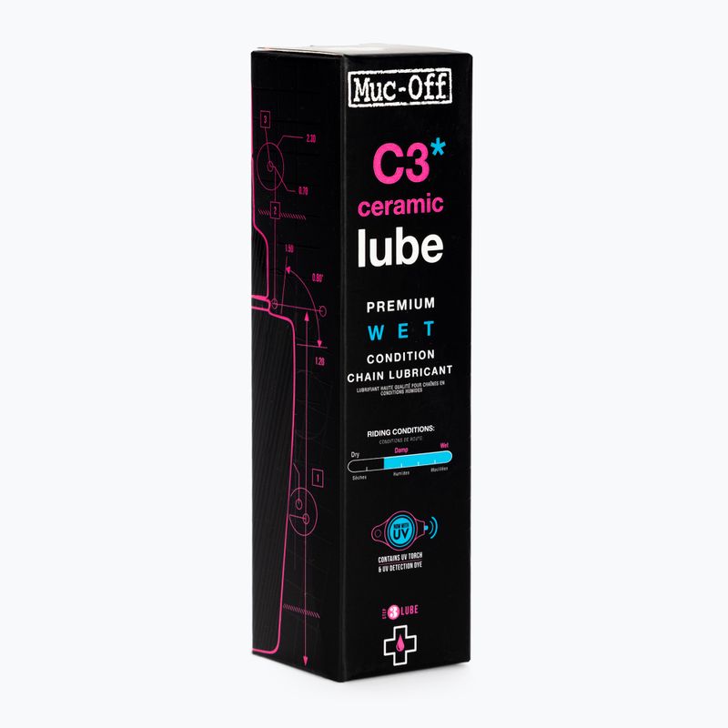 Muc-Off C3 мокър керамичен лубрикант 50 ml 2175101400 2