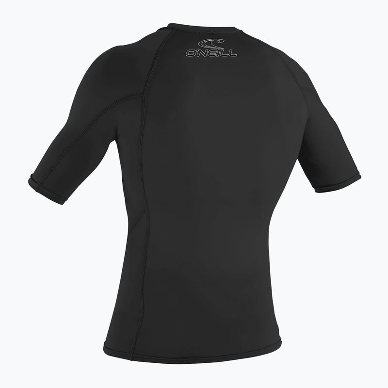 Мъжка тениска за плуване O'Neill Basic Skins Rash Guard black 2