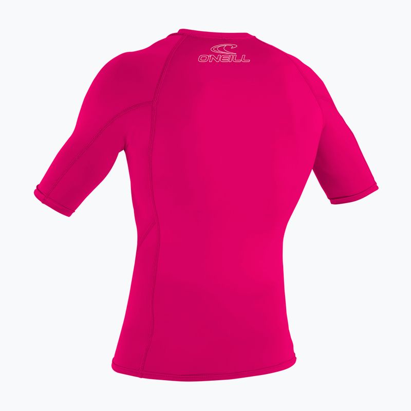 Детска тениска за плуване O'Neill Basic Skins Rash Guard watermelon 2