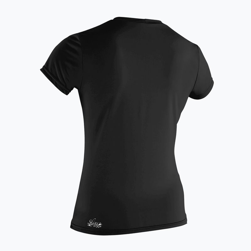 Дамска тениска за плуване O'Neill Basic Skins Sun Shirt black 2
