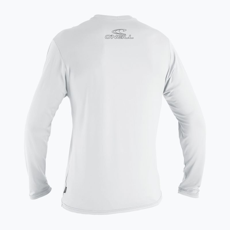 Мъжка блуза с дълъг ръкав за плуване O'Neill Basic Skins Sun Shirt white 2