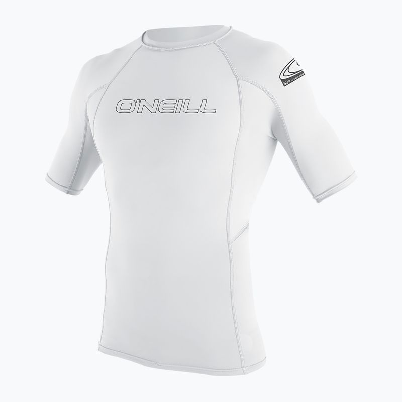 Детска тениска за плуване O'Neill Basic Skins Rash Guard white