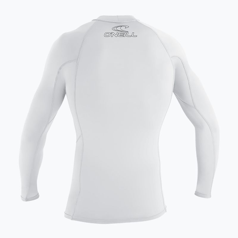 Детско плуване с дълъг ръкав O'Neill Youth Basic Skins Rash Guard white 2