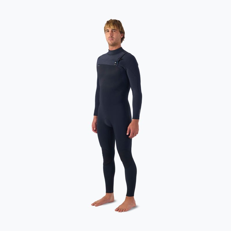 Мъжки неопреннов костюм за плуване O'Neill Hyperfreak 5/4+ mm Chest Zip Full black/black 3