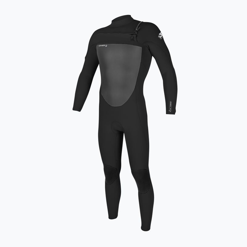 Мъжки O'Neill Epic 4/3 Chest Zip Full black/black Плувна пяна