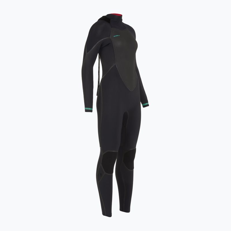 Дамска пяна O'Neill Psycho Tech 5/4+ Back Zip Full Black Neoprene