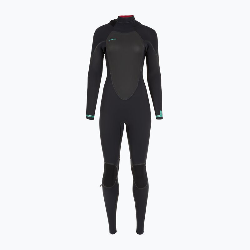 Дамска пяна O'Neill Psycho Tech 5/4+ Back Zip Full Black Neoprene 2