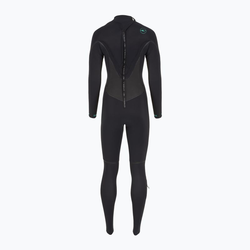Дамска пяна O'Neill Psycho Tech 5/4+ Back Zip Full Black Neoprene 3