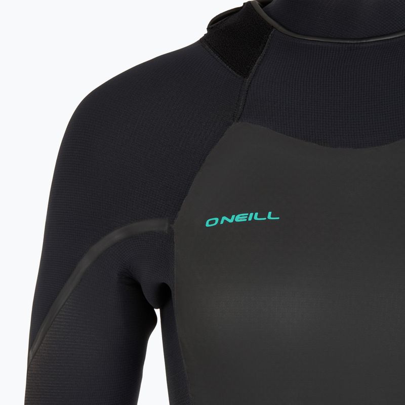 Дамска пяна O'Neill Psycho Tech 5/4+ Back Zip Full Black Neoprene 4