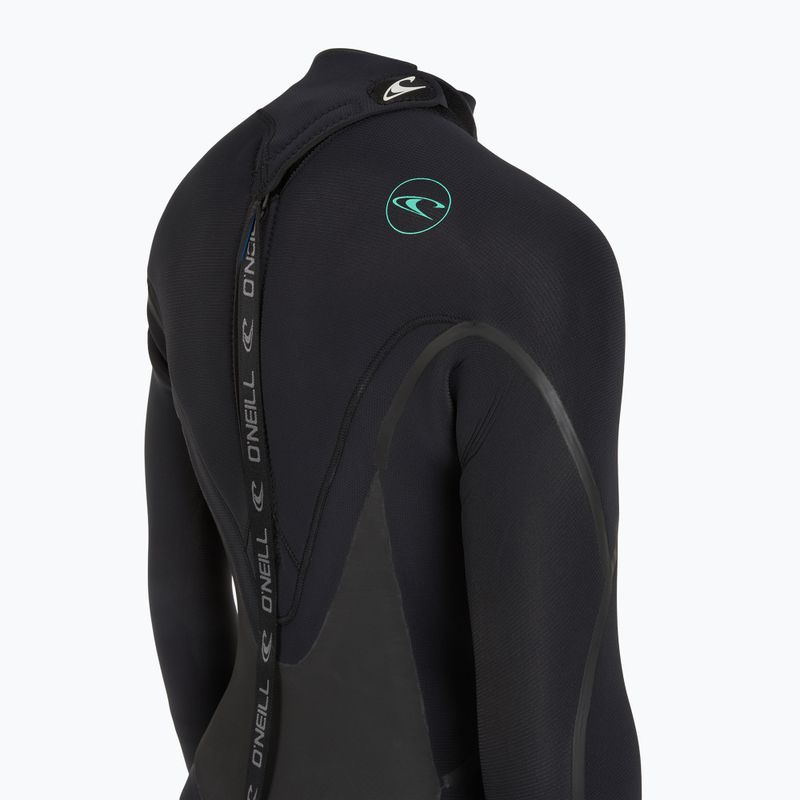 Дамска пяна O'Neill Psycho Tech 5/4+ Back Zip Full Black Neoprene 6