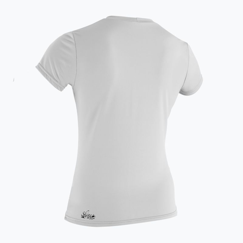 Дамска тениска за плуване O'Neill Basic Skins Sun Shirt white 2