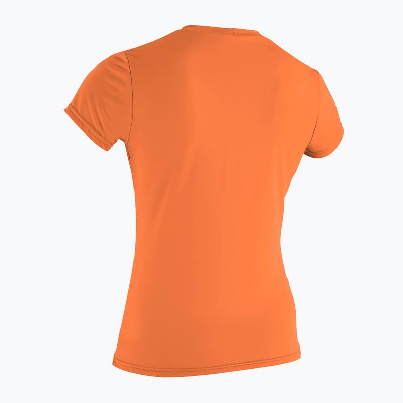 Дамска тениска за плуване O'Neill Basic Skins Sun Shirt light grapefruit 2