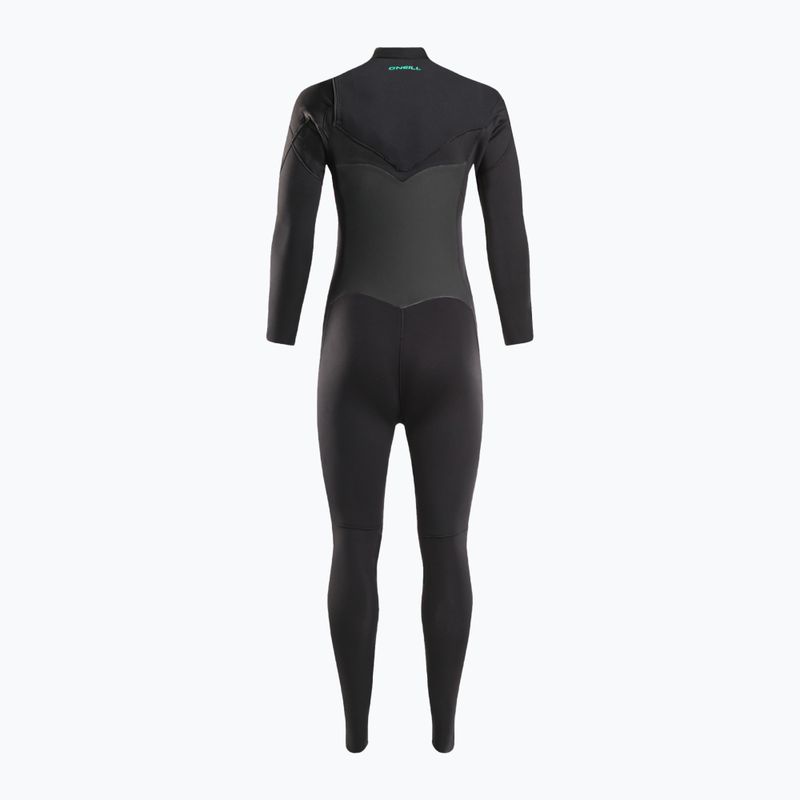 Дамски бански O'Neill Ninja 3/2 Chest Zip Full Swim Foam Black 5472 3