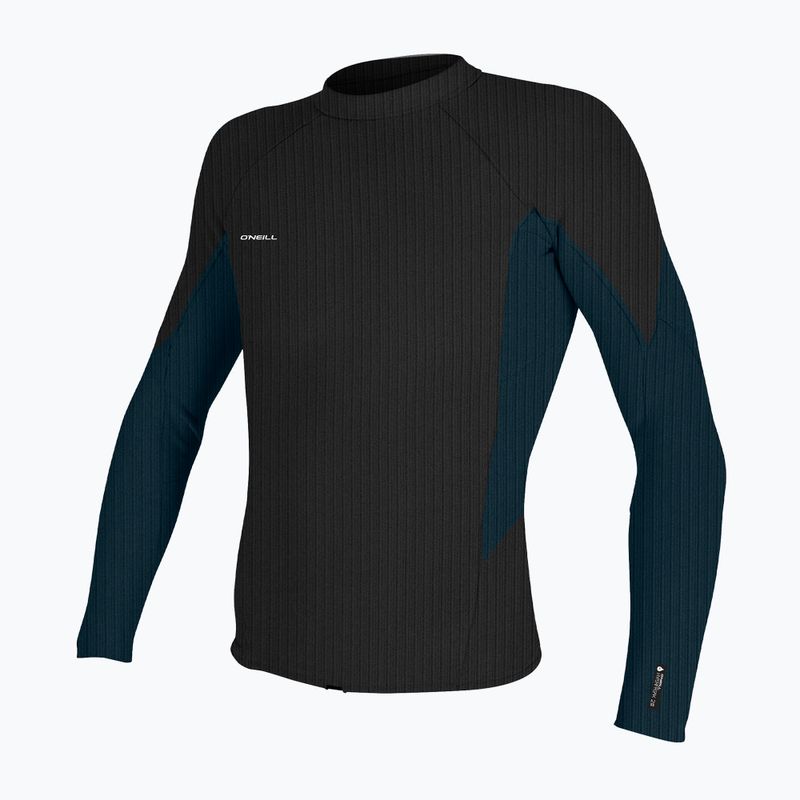 Мъжки неопренов топ O'Neill Hyperfreak Comp-X 2 mm L/S Top black/cadet blue