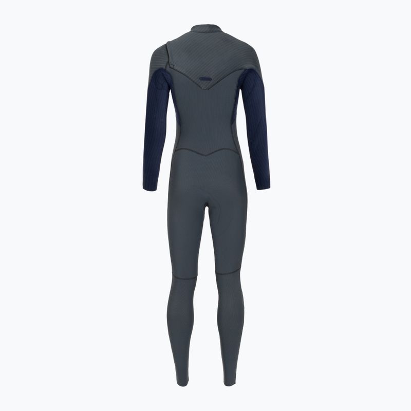 Дамски неопренов костюм за плуване O'Neill Hyperfreak 5/4+ Chest Zip Full shade/navy 3