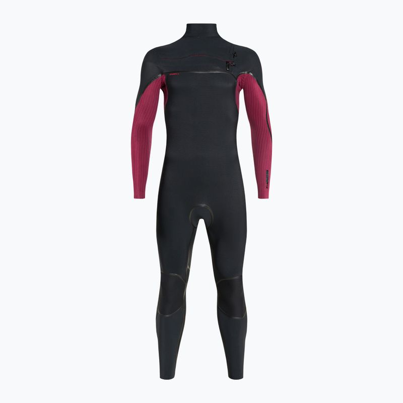 Мъжки бански O'Neill Hyperfreak Fire 4/3+ Chest Zip Full F95 Swim Foam Black-Red 5512 2