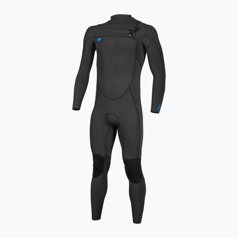 O'Neill Youth Ninja 5/4 Chest Zip Full black/black/black детска пяна за плуване