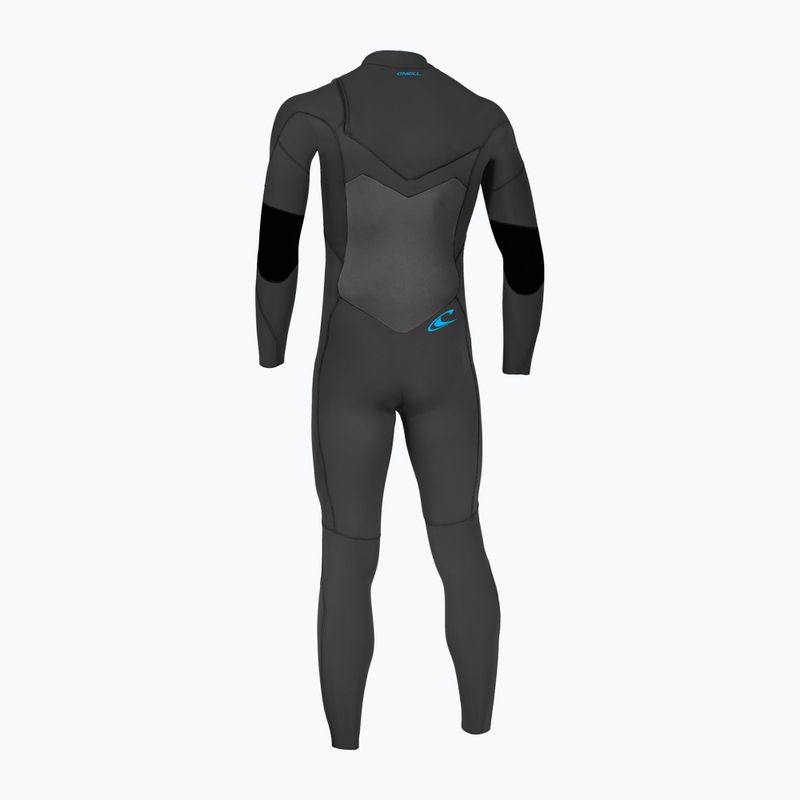 O'Neill Youth Ninja 5/4 Chest Zip Full black/black/black детска пяна за плуване 2