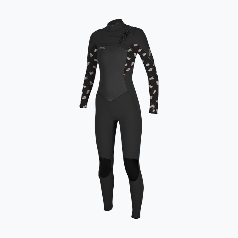 Дамска плувна пяна O'Neill Epic 5/4 Chest Zip Full black/cindydaisy
