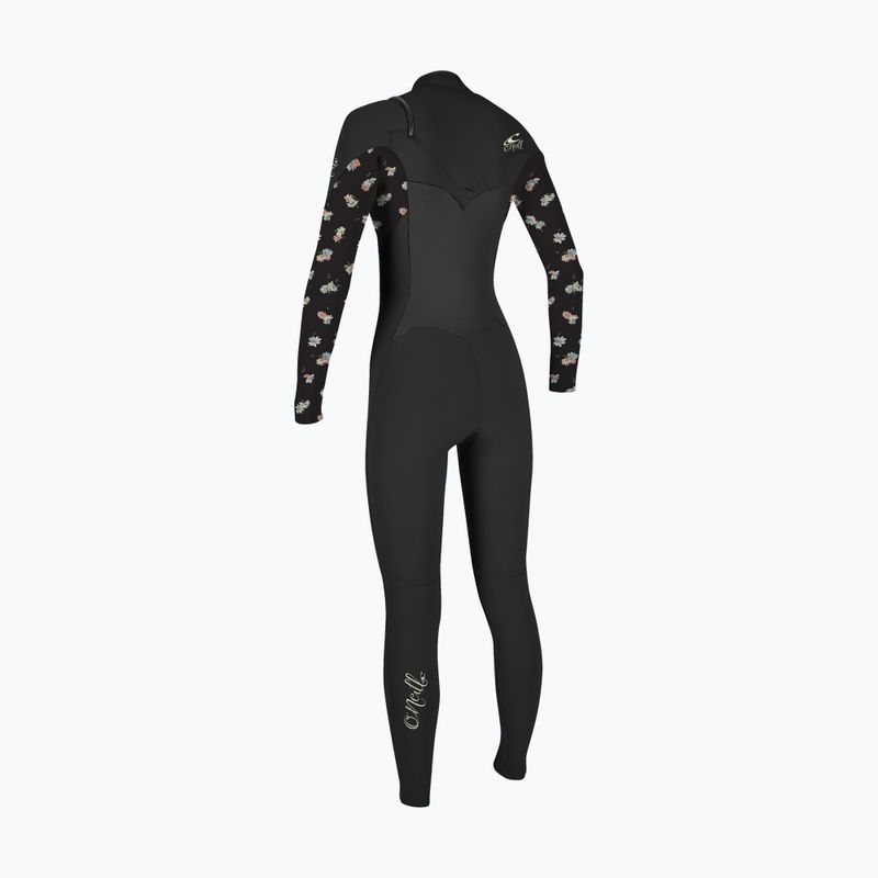 Дамска плувна пяна O'Neill Epic 5/4 Chest Zip Full black/cindydaisy 2