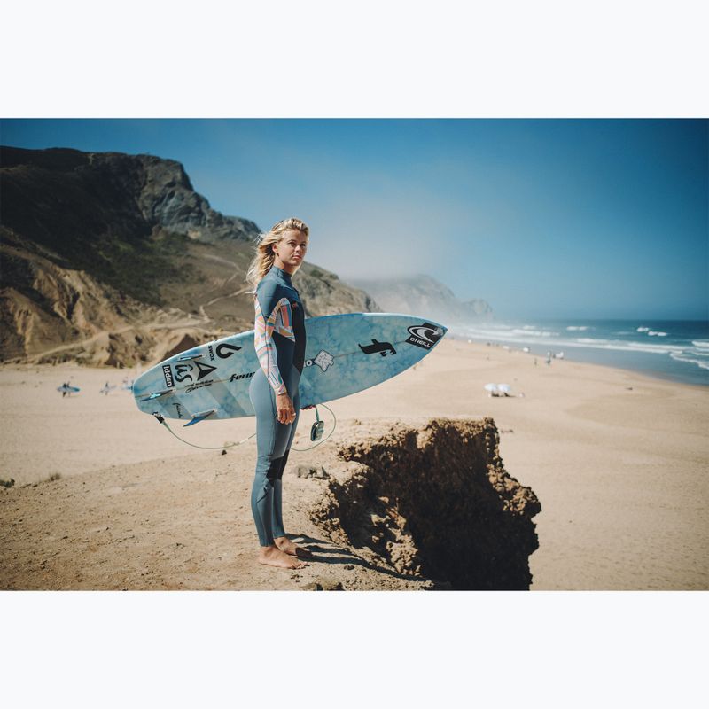 Дамски бански O'Neill Epic 4/3 Chest Zip Full shade/arta geo swim float 5