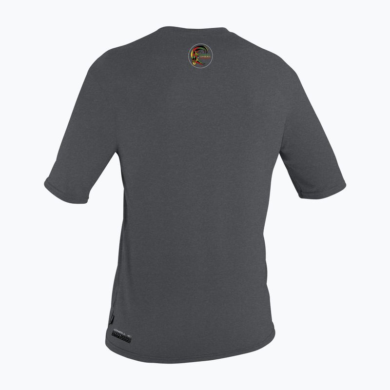 Мъжка тениска за плуване O'Neill Trvlr Hybrid Graphic Sun Shirt graphite 2