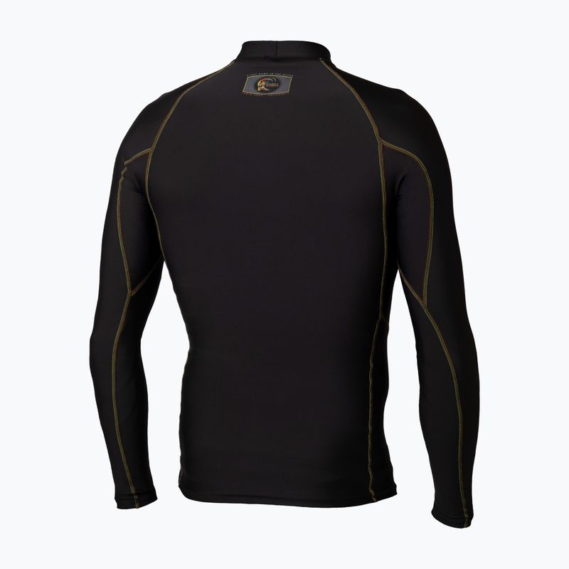 Мъжка блуза с дълъг ръкав за плуване O'Neill Trvlr Graphic Skins Rash Guard black/black/black:multi(rasta) 2