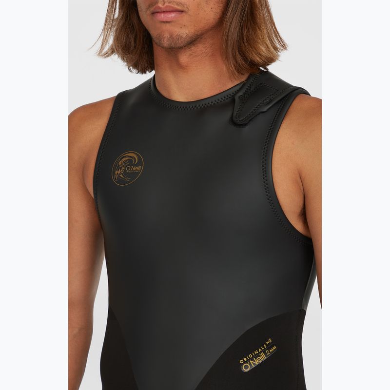 Мъжки неопренов костюм за плуване O'Neill O'Riginal 2 mm Long John black/black 3