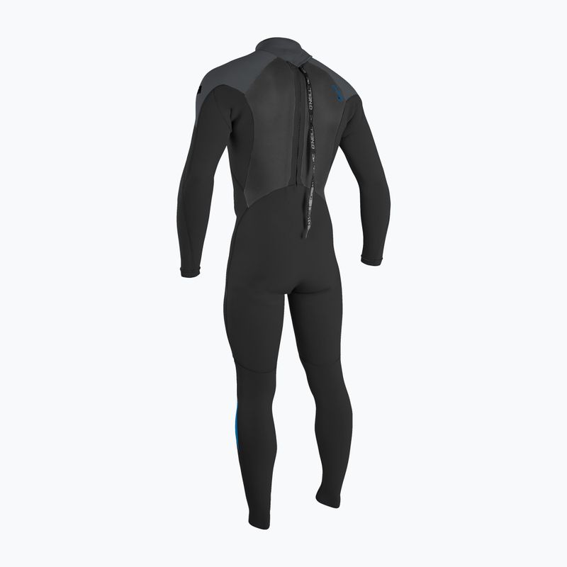 Мъжки неопреннов костюм за плуване O'Neill Epic 4/3 Back Zip Full P91 black/graphite/bali blue 2