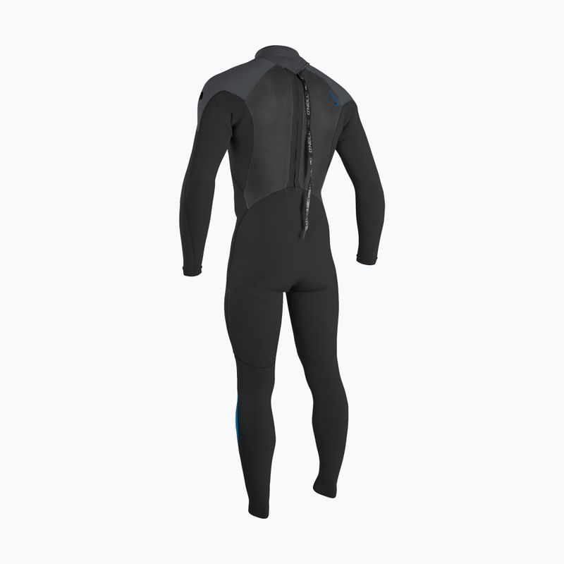 Мъжка пяна за плуване O'Neill Epic 5/4 mm Back Zip Full black/graphite/bali blue 2