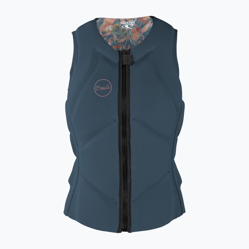 Дамска предпазна жилетка O'Neill Slasher B Comp copen/blue/painted tropic