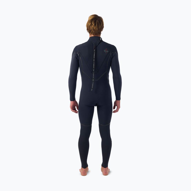 Мъжки неопреннов костюм за плуване O'Neill Hyperfreak Fire 4/3+ mm Back Zip Full black/black 2