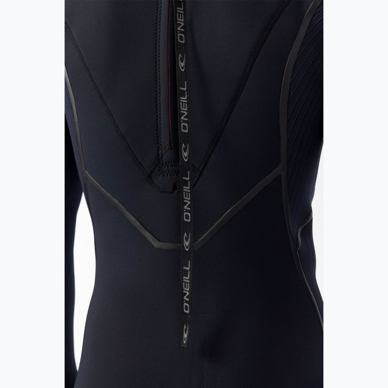 Мъжки неопреннов костюм за плуване O'Neill Hyperfreak Fire 4/3+ mm Back Zip Full black/black 11