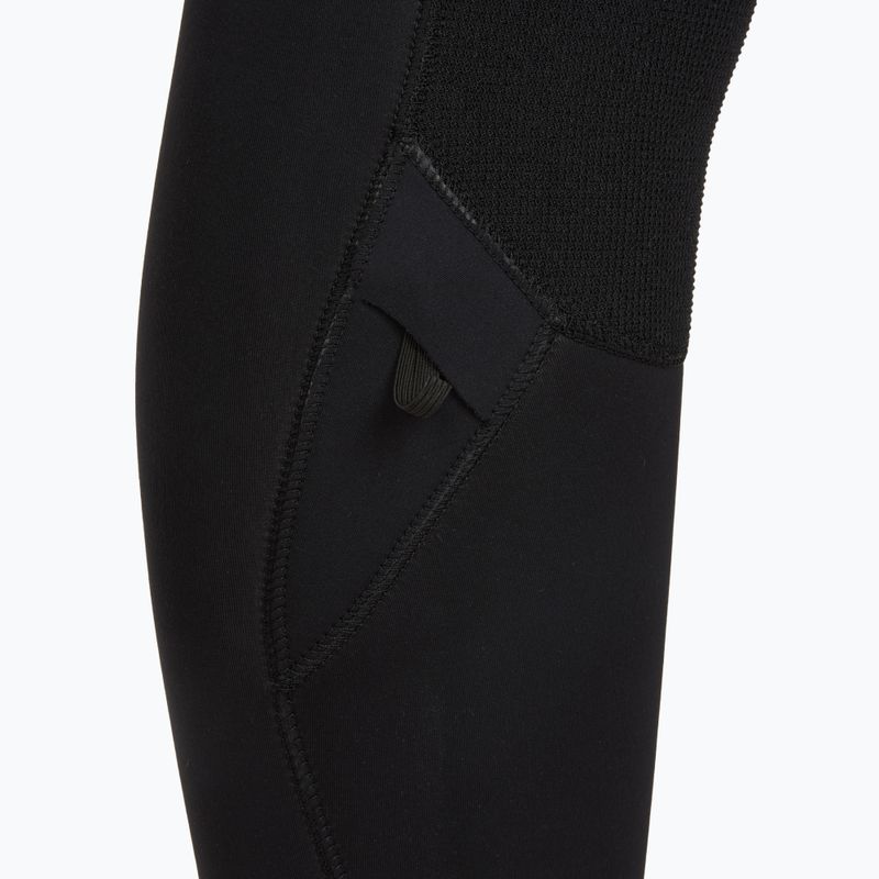 Дамски неопренов костюм за плуване O'Neill Epic 5/4 mm Chest Zip Full black/stormy palm/faded denim 7