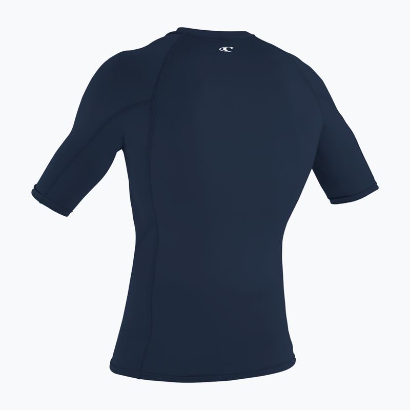 Мъжка тениска за плуване O'Neill Basic Skins Rash Guard SS navy 2