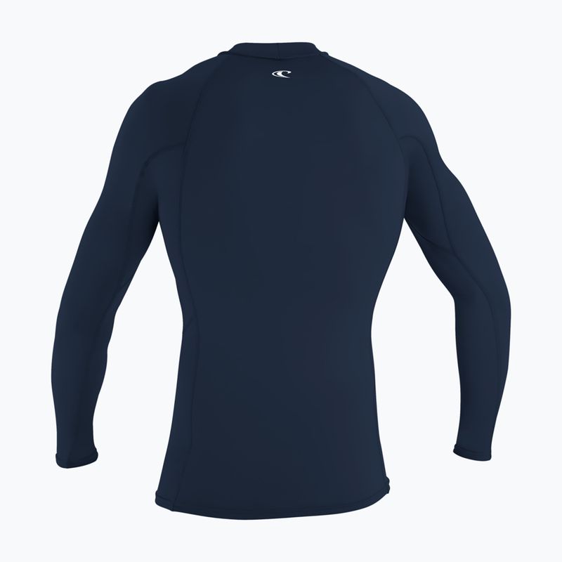 Мъжка блуза с дълъг ръкав за плуване O'Neill Basic Skins Rash Guard LS navy 2
