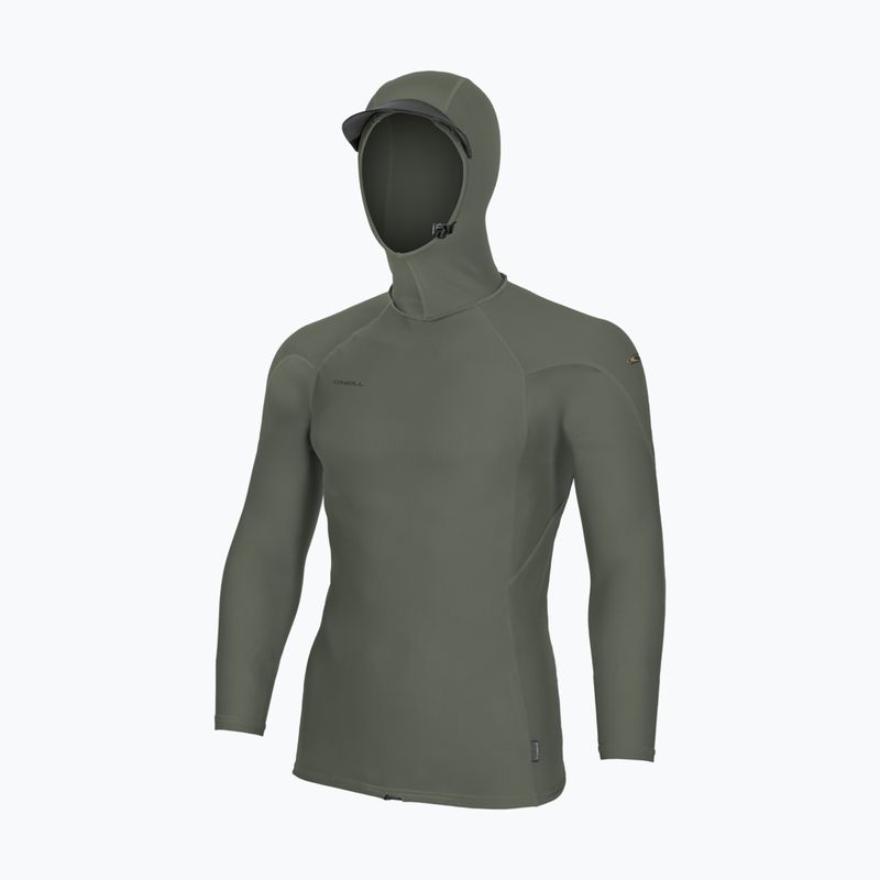 Мъжка блуза с дълъг ръкав за плуване O'Neill Hyperfreak Skins Rash Guard Hooded chimera/chimera