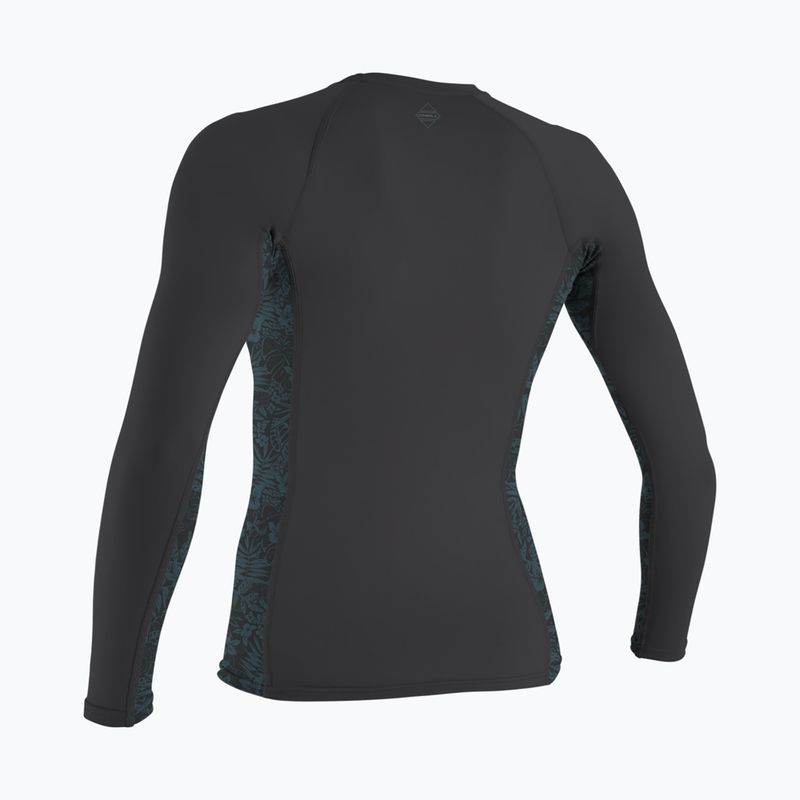 Блуза с дълъг ръкав за плуване O'Neill Hyperfreak Skins Rash Guard tempered steel/shaded island sky 2