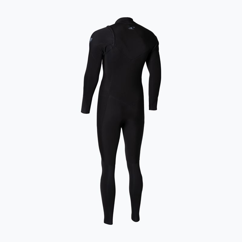 Детски неопренов костюм за плуване O'Neill Youth Epic 3/2 Chest Zip Full A05 black/black/black 2