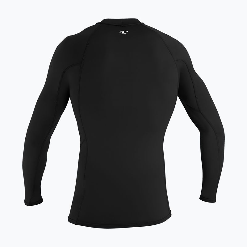 Мъжка блуза с дълъг ръкав за плуване O'Neill Basic Skins Rash Guard LS black 2