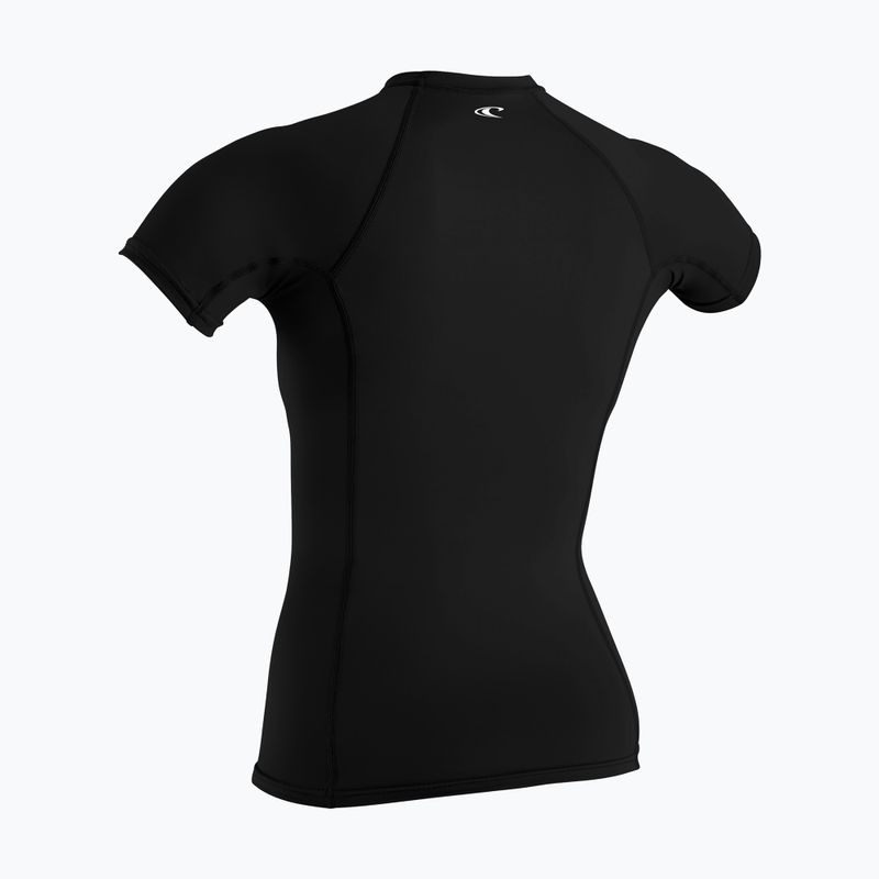 Дамска тениска за плуване O'Neill Basic Skins Rash Guard SS black 2