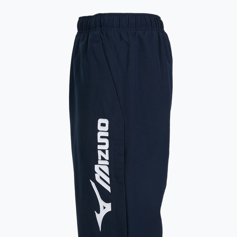 Детски панталони за тренировка Mizuno Takeshi Track navy 3